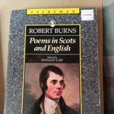 Libros de segunda mano: ROBERT BURNS - POEMS IN SCOTS AND ENGLISH --ED. EVERYMAN'S