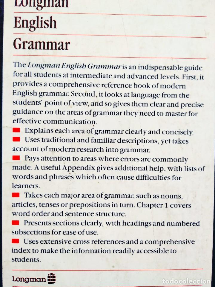 Libros de segunda mano: LONGMAN ENGLISH GRAMMAR - Foto 3