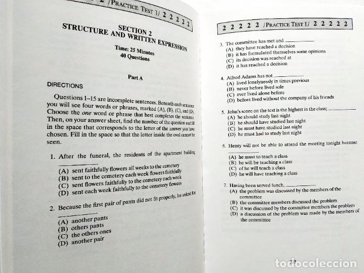 Libros de segunda mano: TOEFL - PREPARATION GUIDE - Foto 4