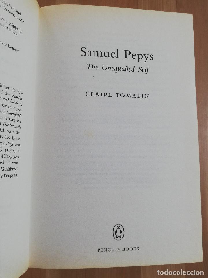 Libros de segunda mano: SAMUEL PEPYS. THE UNEQUALLED (CLAIRE TOMALIN) - Foto 2