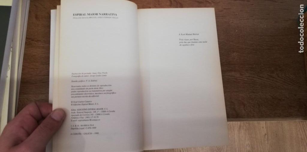 Libros de segunda mano: OS S&Eacute;CULOS DA L&Uacute;A. XOS&Eacute; CARLOS CANEIRO. 1999 - Foto 3