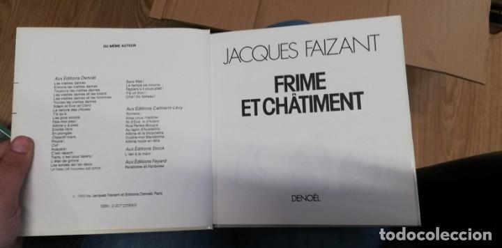 Libros de segunda mano: Frime et ch&acirc;timent. Faizant,Jacques. 1985 (Franc&eacute;s) - Foto 2