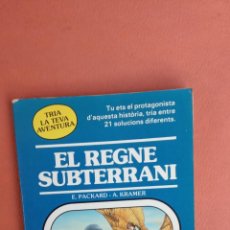 Libros de segunda mano: EL REGNE SUBTERRANI. E. PACKARD. EDITORIAL TIMUN MAS.