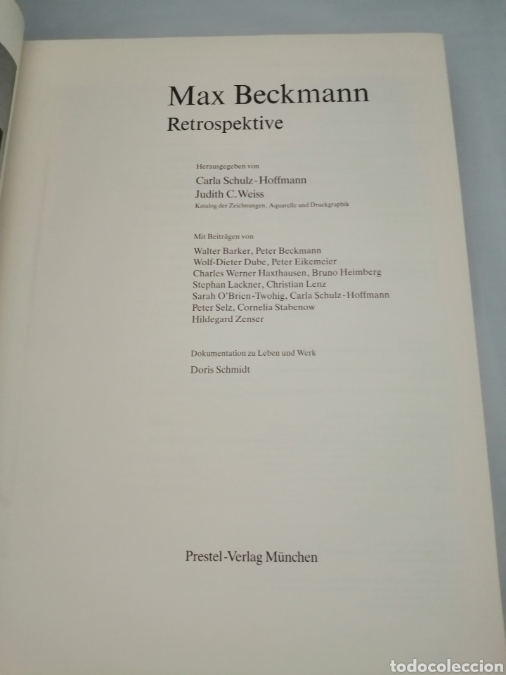 Libros de segunda mano: MAX BECKMANN: RETROSPEKTIVE - Foto 9