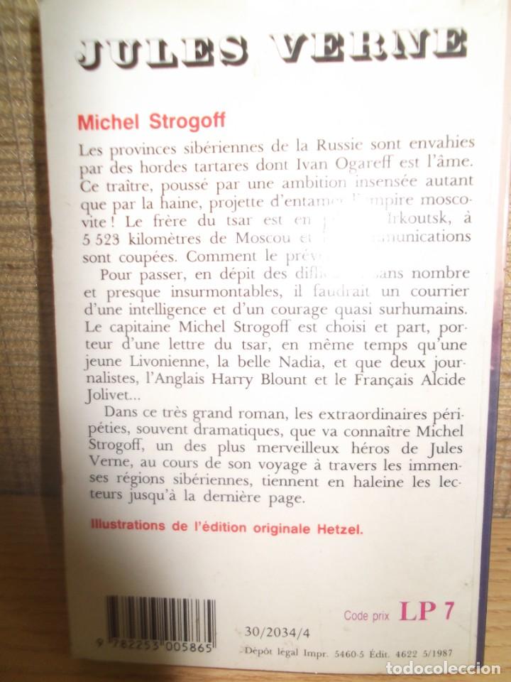 Libros de segunda mano: Jules Verne de Michel Strogoff. Libro de fr&aacute;nces - Foto 2