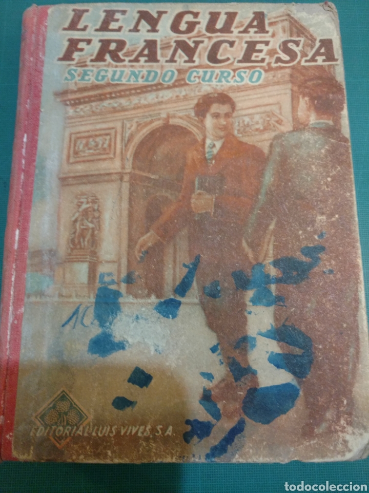 Libros de segunda mano: LENGUA FRANCESA . SEGUNDO CURSO 1948 - Foto 1
