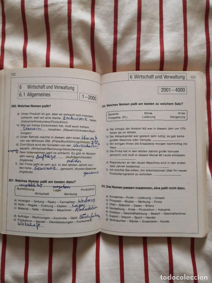 Libros de segunda mano: VOCABULARIO FUNDAMENTAL DEL ALEM&Aacute;N. Libro de ejercicios - Foto 2