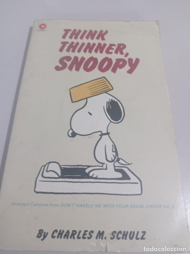 Libros de segunda mano: LIBRO EN INGLES THINK THINNER SNOOPY REF. UR - Foto 1