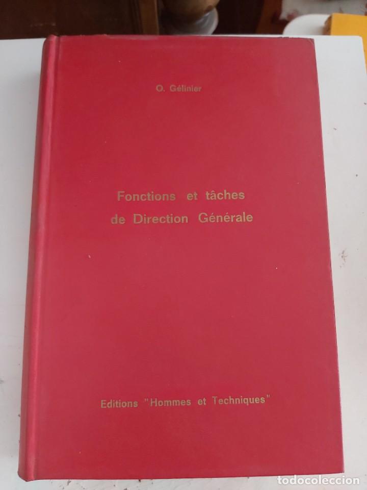 Libros de segunda mano: FONCTIONS ET TACHES DE DIRECTION GENERALE. EN FR&Aacute;NCES. - Foto 1