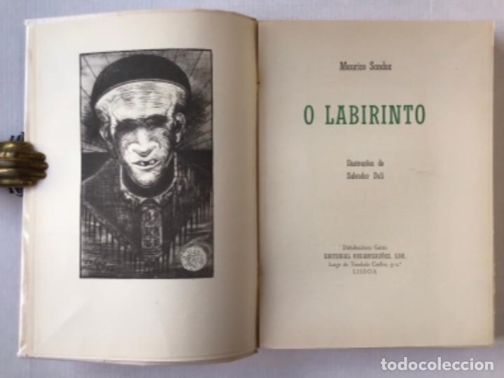 Libros de segunda mano: O LABIRINTO. - SANDOZ, Maurice. - Foto 2