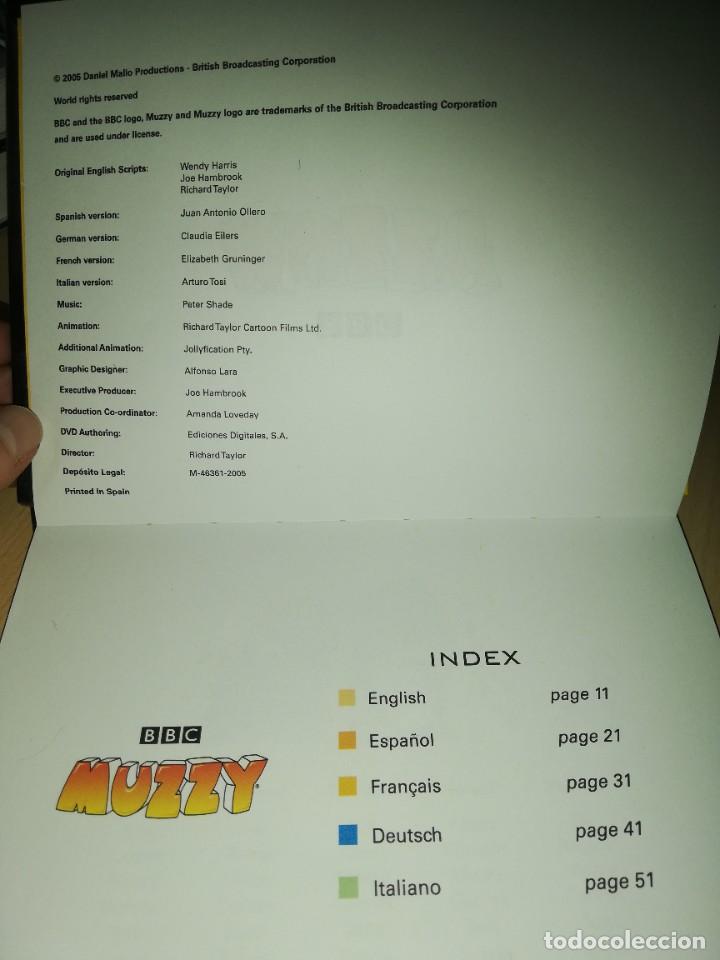 Libros de segunda mano: BBC MUZZY DVD-BOOK LEVEL 1 PART 1 MULTILINGUAL LANGUAGE COURSE - Foto 2