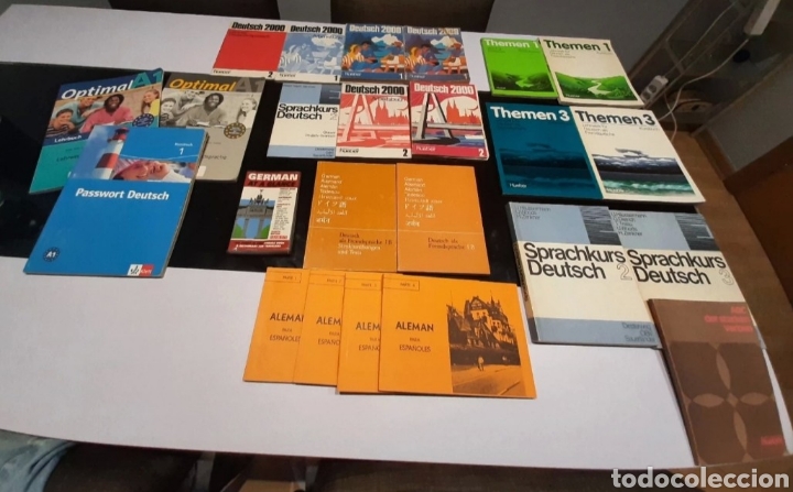 Libros de segunda mano: Lote 24 libros de alem&aacute;n - Foto 2