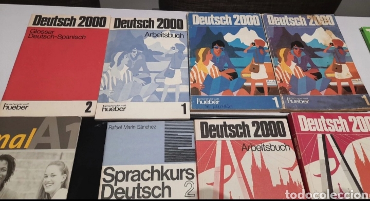 Libros de segunda mano: Lote 24 libros de alem&aacute;n - Foto 1