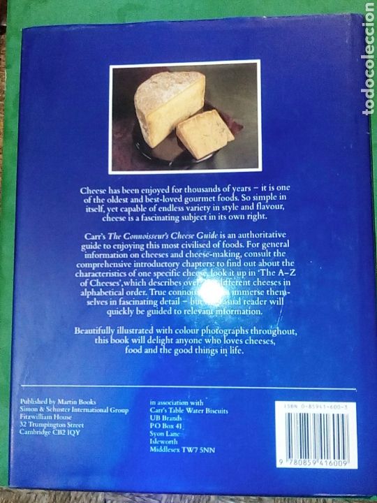 Libros de segunda mano: The connoisseurs Cheese Guide - Foto 2