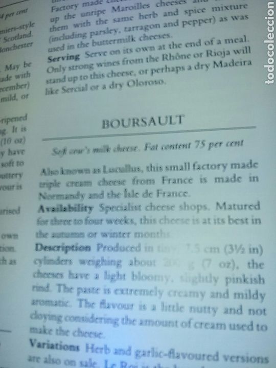 Libros de segunda mano: The connoisseurs Cheese Guide - Foto 3