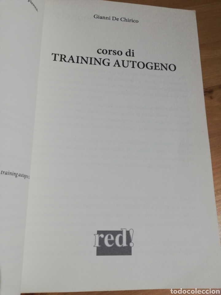 Libros de segunda mano: CORSO DI TRAINING AUTOGENO (GIANNI DE CHIRICO) - Foto 2