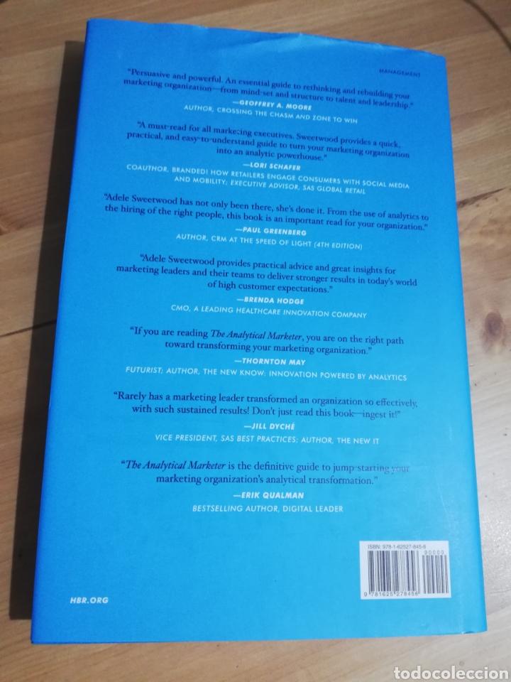 Libros de segunda mano: THE ANALYTICAL MARKETER (ADELE SWEETWOOD) - Foto 4