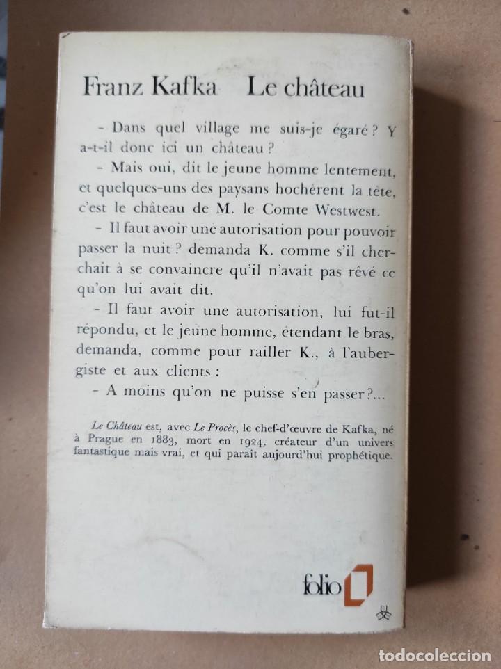 Libros de segunda mano: LE CH&Acirc;TEAU - Kafka - Foto 2