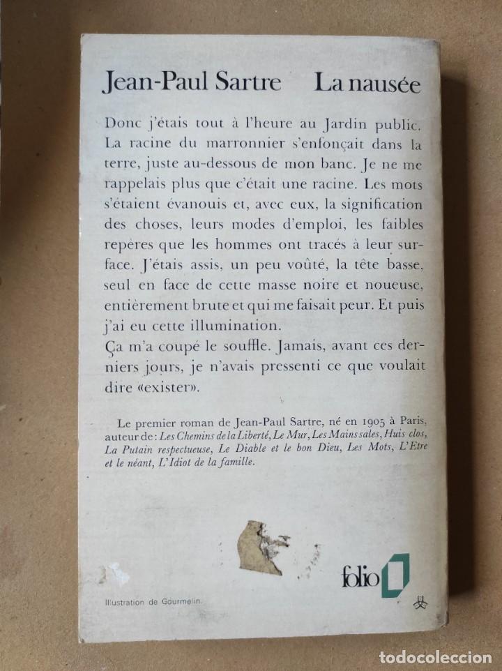 Libros de segunda mano: LA NAUS&Eacute;E - SARTRE - Foto 2