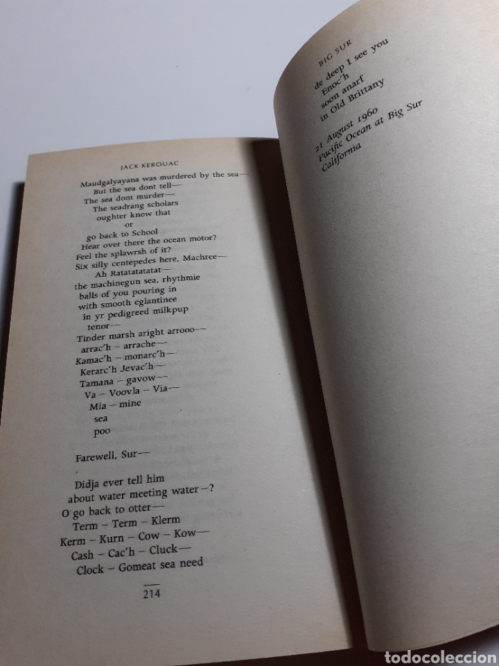 Libros de segunda mano: Big Sur Jack Kerouac ingl&eacute;s 2001 - Foto 5