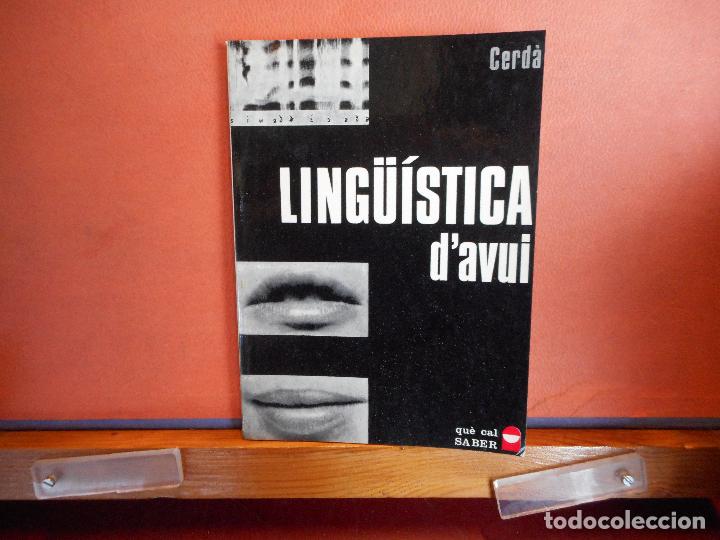 Libros de segunda mano: LING&Uuml;&Iacute;STICA DAVUI. RAMON CERD&Aacute;. EDITORIAL TEIDE. - Foto 1