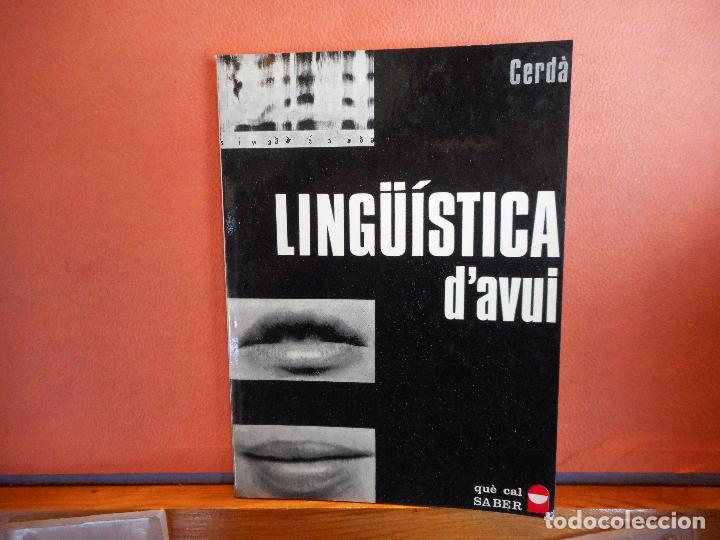 Libros de segunda mano: LING&Uuml;&Iacute;STICA DAVUI. RAMON CERD&Aacute;. EDITORIAL TEIDE. - Foto 1