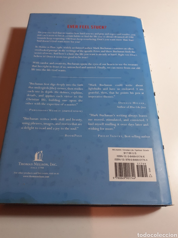 Libros de segunda mano: Hidden in plain sight, Mark Buchanan - Foto 8
