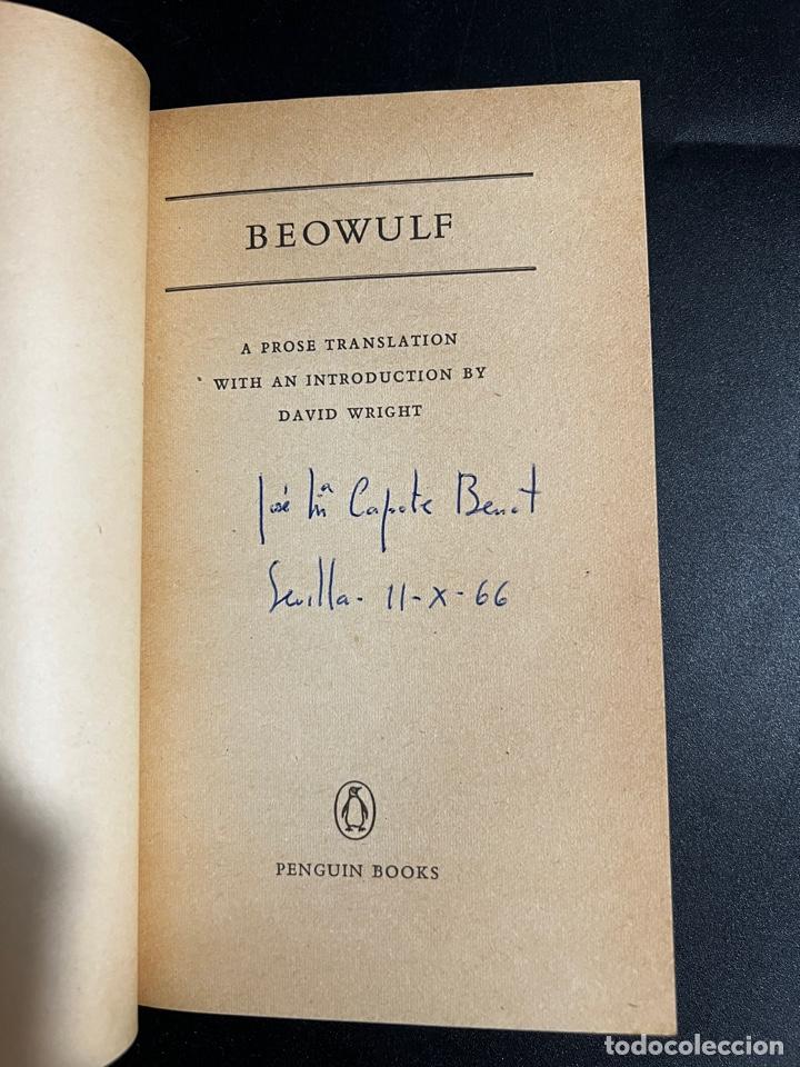Libros de segunda mano: BEOWULF. INTRODUCTION BY DAVID WRIGHT. PENGUIN BOOKS. 1965. EN INGLES - Foto 3