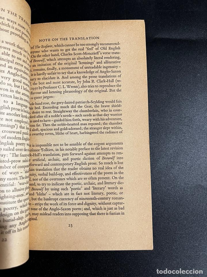 Libros de segunda mano: BEOWULF. INTRODUCTION BY DAVID WRIGHT. PENGUIN BOOKS. 1965. EN INGLES - Foto 4