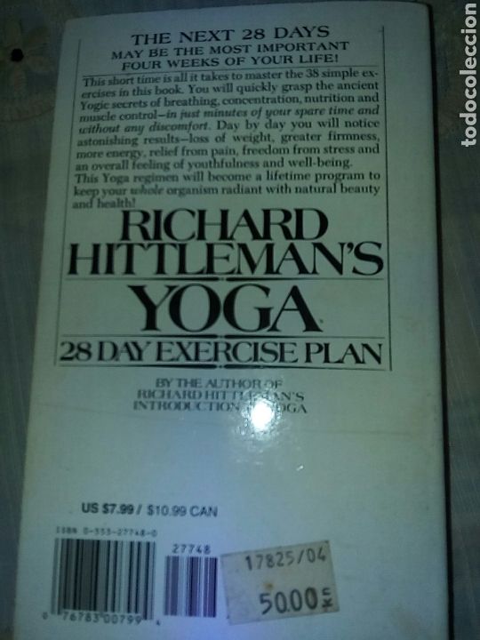 Libros de segunda mano: Yoga-28 day exercise plan - Foto 2