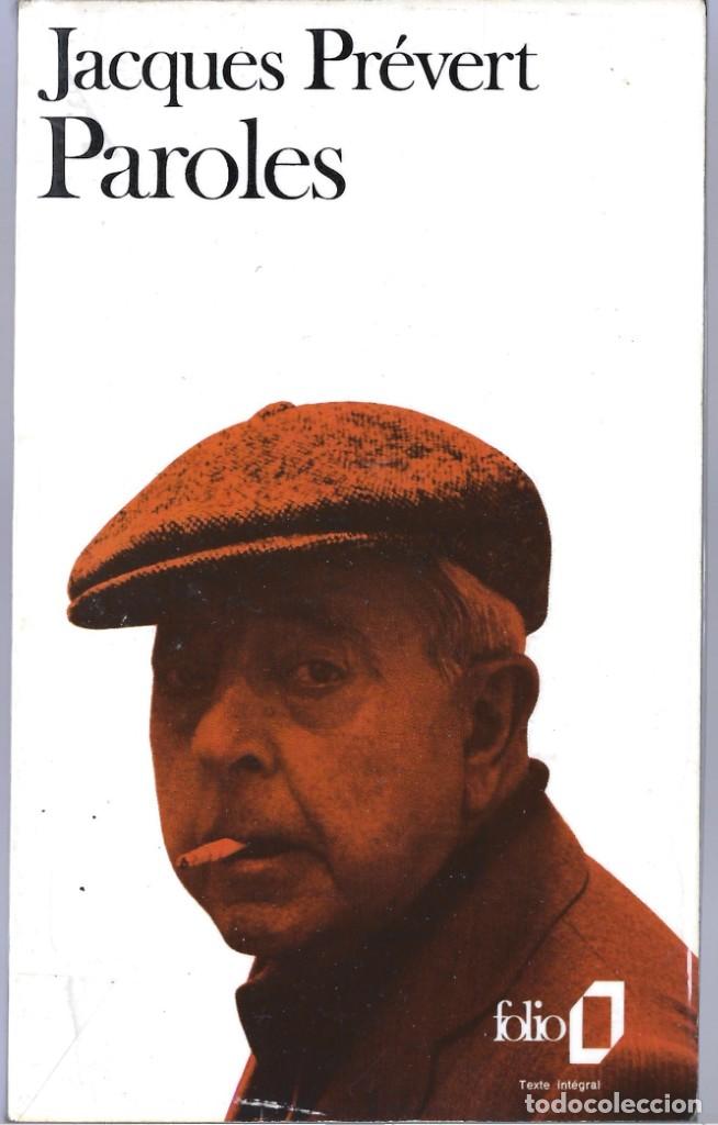 Libros de segunda mano: Jacques PR&Eacute;VERT : Paroles. (Ed. Gallimard, col. Folio, 1984) - Foto 1