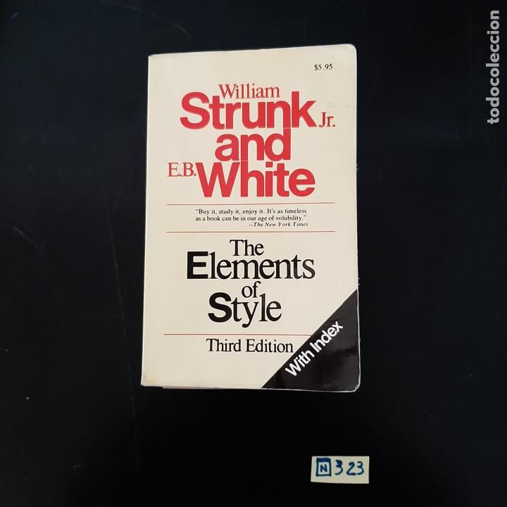 Libros de segunda mano: The elements of style - Foto 1