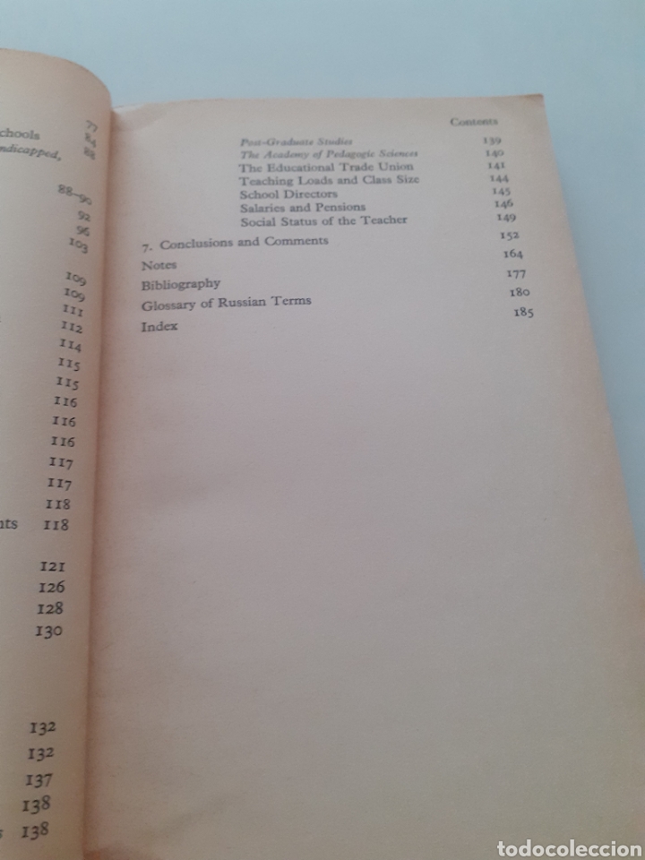 Libros de segunda mano: Soviet education, Nigel Grant, ingl&eacute;s 1968 - Foto 5