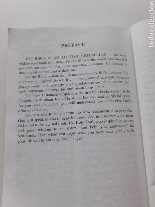 Libros de segunda mano: Biblia biling&uuml;e Arabe Ingl&eacute;s 1984 - Foto 6