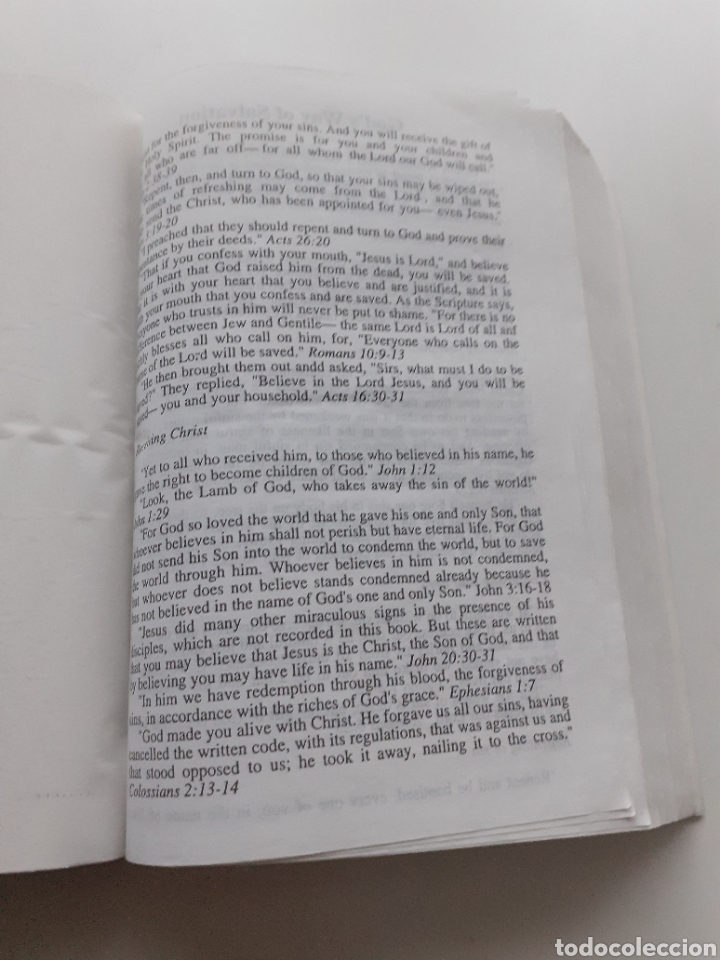 Libros de segunda mano: Biblia biling&uuml;e Arabe Ingl&eacute;s 1984 - Foto 9