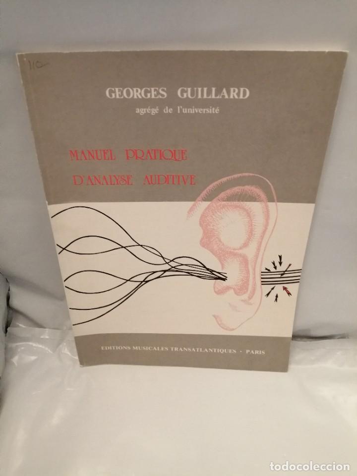 Libros de segunda mano: MANUEL PRATIQUE DANALYSE AUDITIVE - Foto 1
