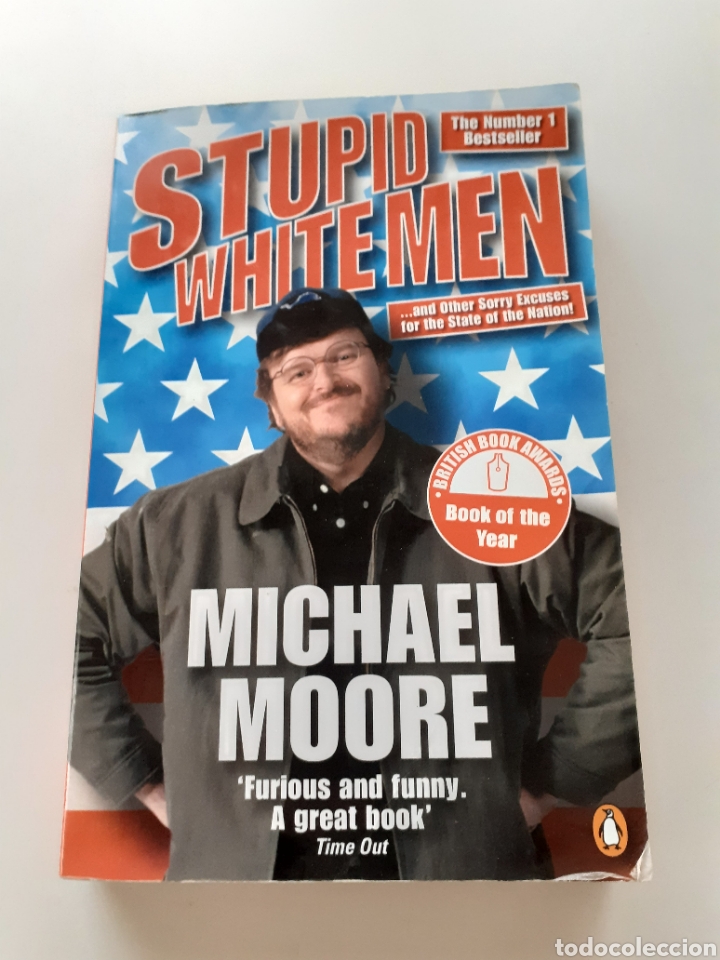 Libros de segunda mano: Stupid White Men, Michael Moore ingl&eacute;s 2002 - Foto 1