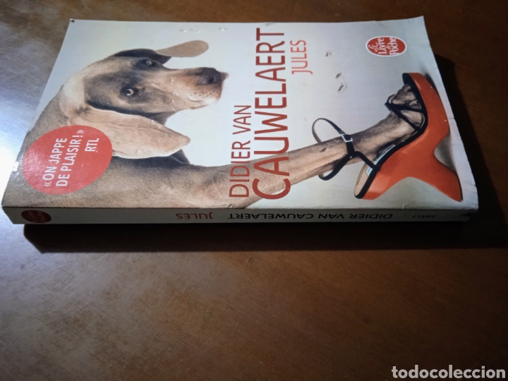 Libros de segunda mano: Libro JULES. Didier van Cauwelaert. EN FRANC&Eacute;S. - Foto 4