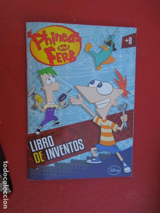 Libros de segunda mano: PHINEAS AND FERB - LIBRO DE INVENTOS - FACTORINATOR - DISNEY 2011. - Foto 1