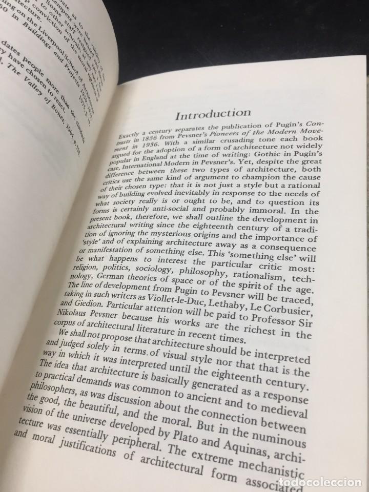 Libros de segunda mano: Morality and Architecture. David Watkin. 1977 - Foto 9