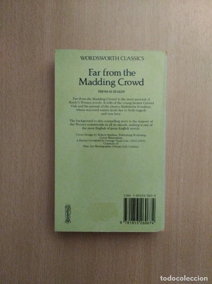 Libros de segunda mano: FAR FROM THE MADDING CROWD. Thomas Hardy. Edici&oacute;n en Ingl&eacute;s. - Foto 2