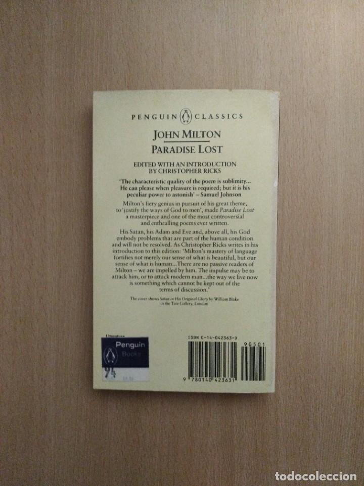 Libros de segunda mano: PARADISE LOST. John Milton. Edici&oacute;n en Ingl&eacute;s. - Foto 2
