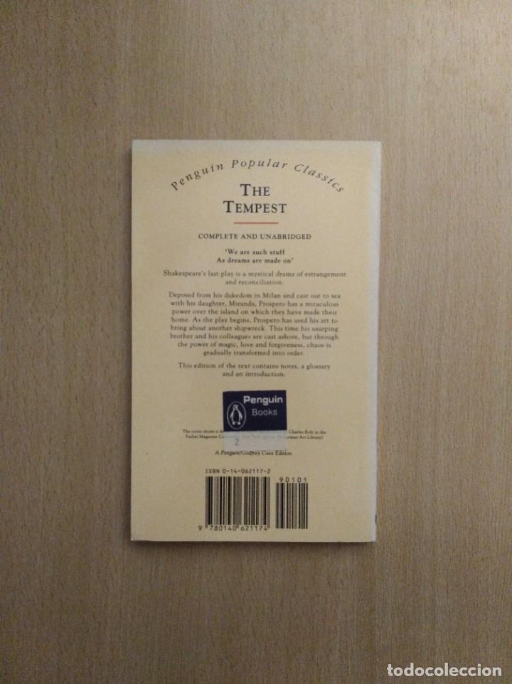 Libros de segunda mano: THE TEMPEST. William Shakespeare. Edici&oacute;n en Ingl&eacute;s. - Foto 2