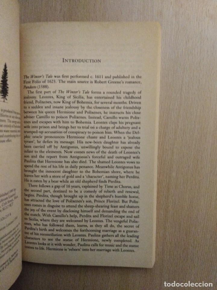 Libros de segunda mano: THE WINTERS TALE. William Shakespeare. Edici&oacute;n en Ingl&eacute;s. - Foto 4