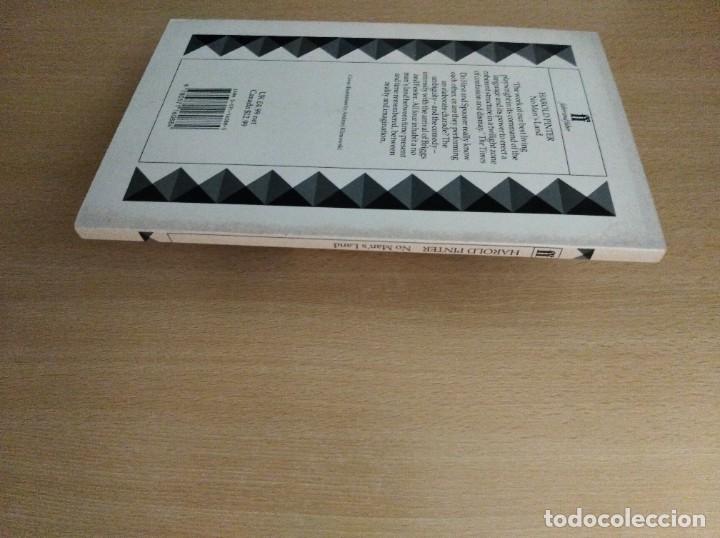 Libros de segunda mano: NO MANS LAND. Harold Pinter. Edici&oacute;n en Ingl&eacute;s. - Foto 3