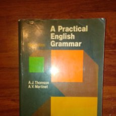 Libros de segunda mano: A PRACTICAL ENGLISH GRAMMAR