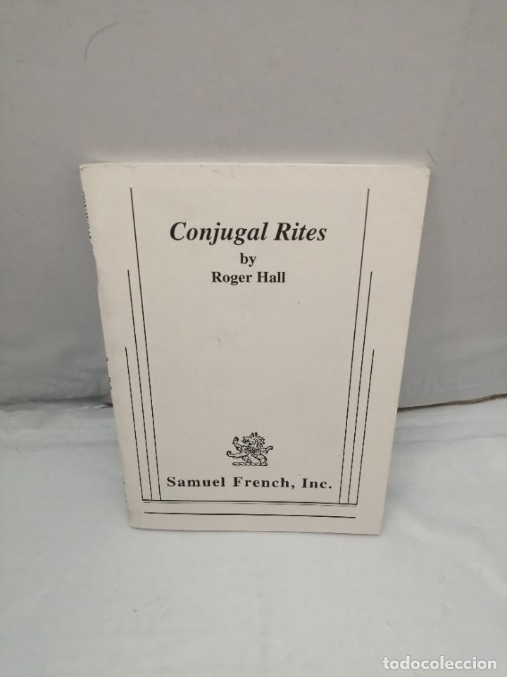 Libros de segunda mano: CONJUGAL RITES - Foto 1