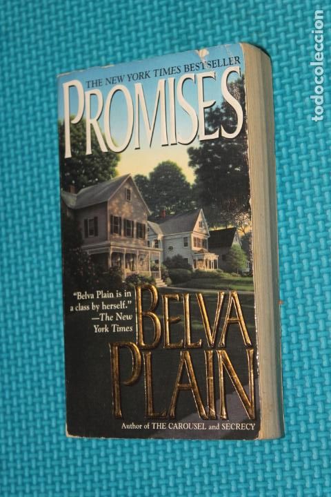 Libros de segunda mano: PROMISES, BELVA PLAIN, EN INGLES - Foto 1