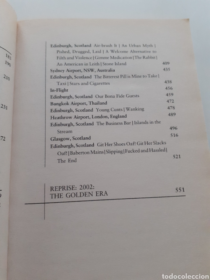 Libros de segunda mano: Glue, Irvine Welsh, ingl&eacute;s 2002 - Foto 7