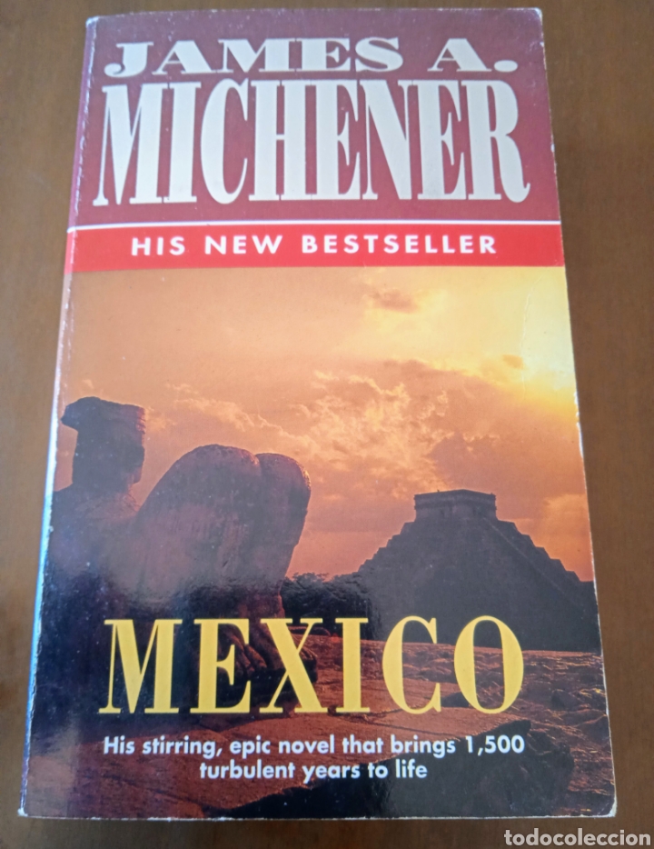 Libros de segunda mano: Libro MEXICO. James A. Michener. EN INGL&Eacute;S. - Foto 1